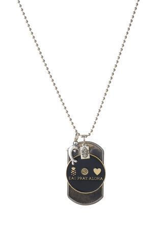 Dolphin Charm Dog Tag - Custom Made by Kate Mesta