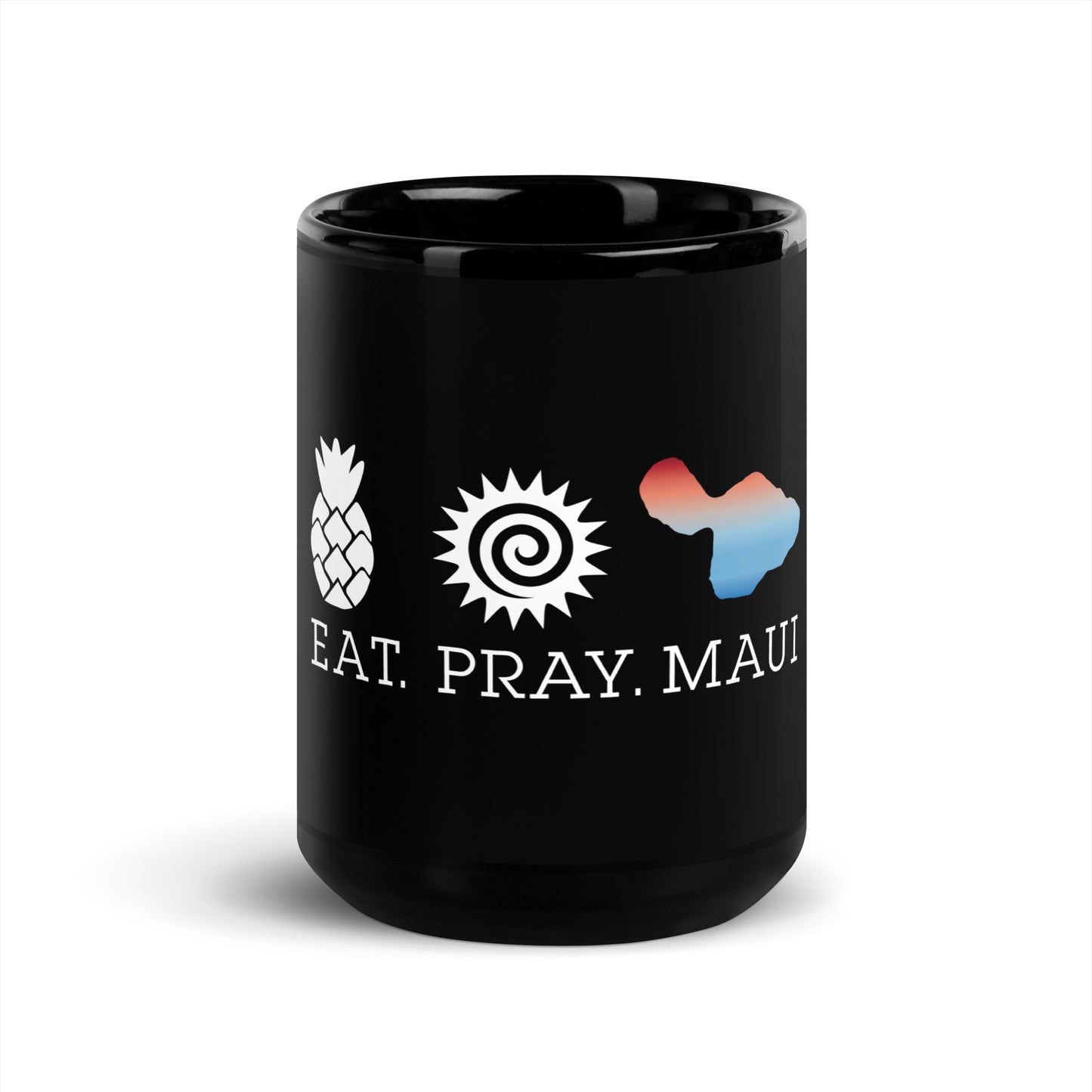 Black Glossy Mug - Multi Color