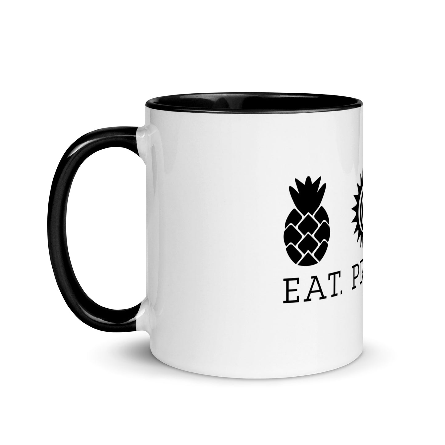 Mug with Color Inside - Green Hana Maui Design