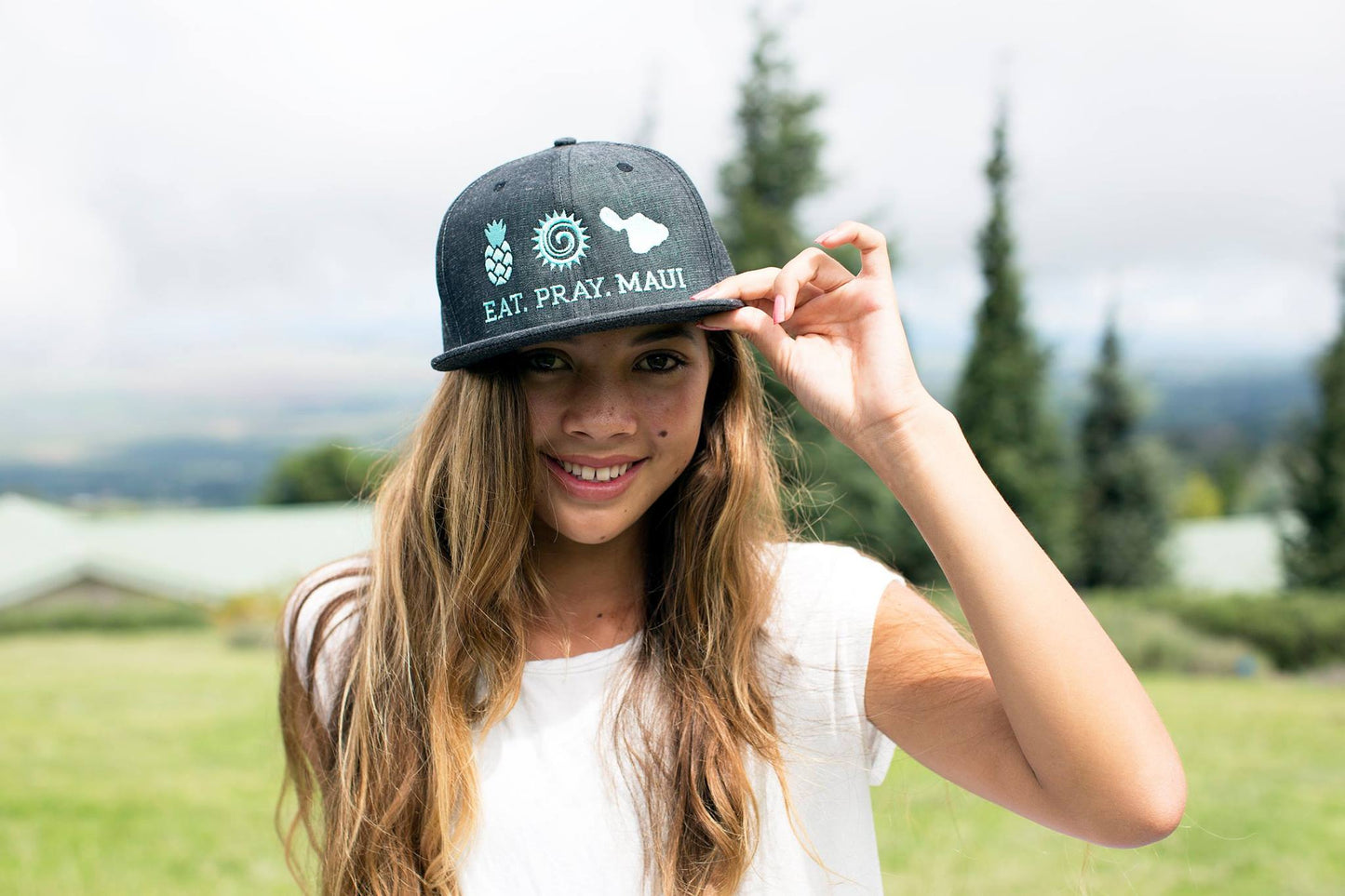 Trademark Denim Snapback Tiffany blue