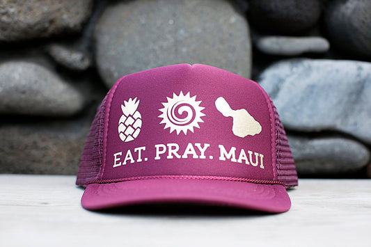 Kids Maroon & Gold Trucker