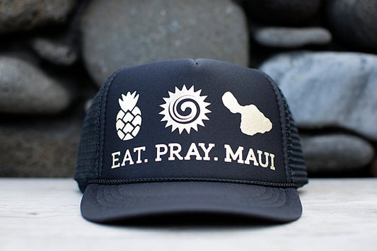 Kids Black & Gold Trucker