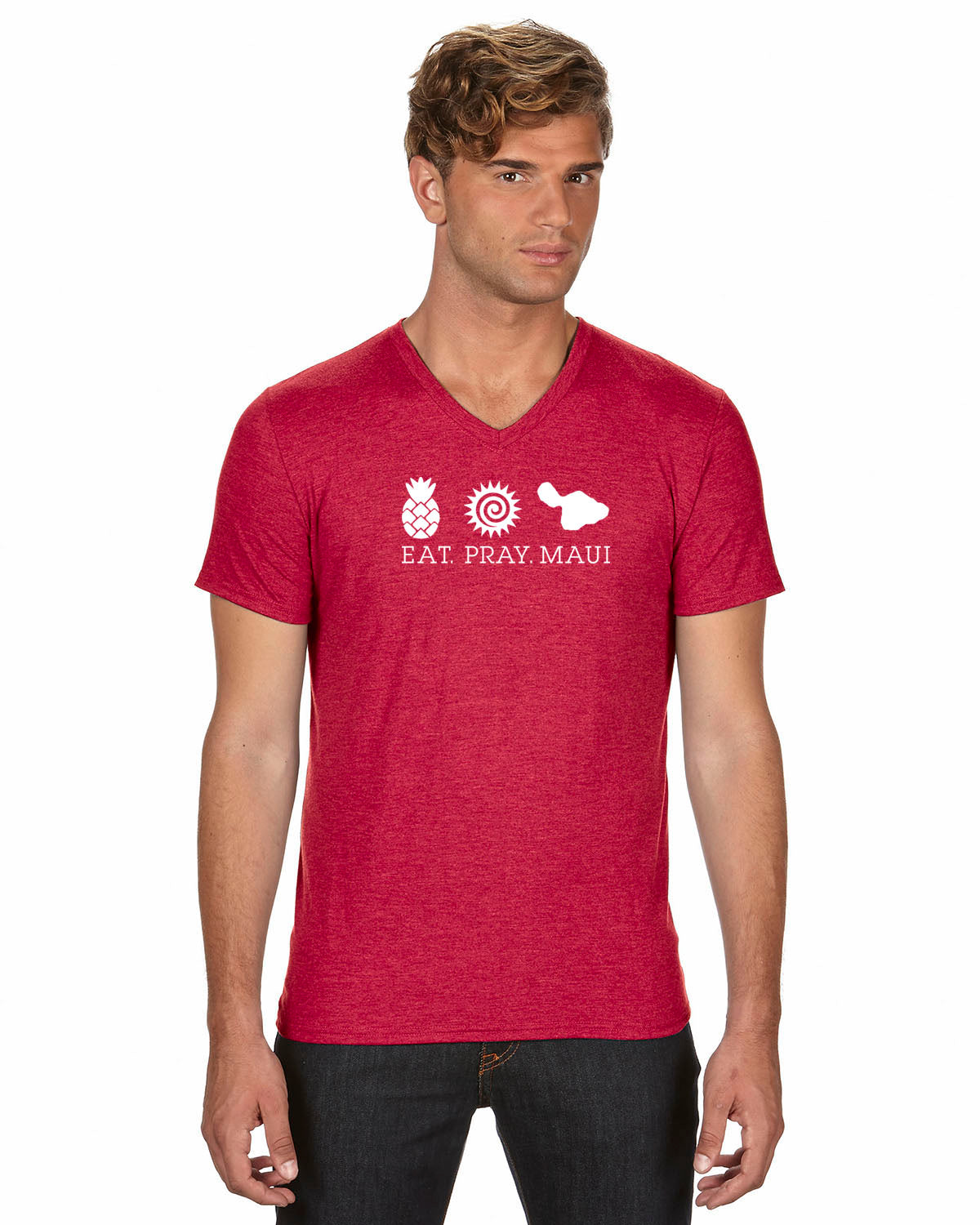 Maui Elite V-neck Red