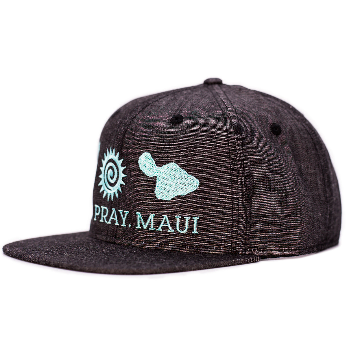 Trademark Denim Snapback Tiffany blue