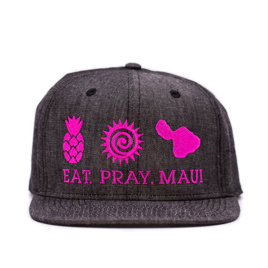 Modern Denim Snapback Pink