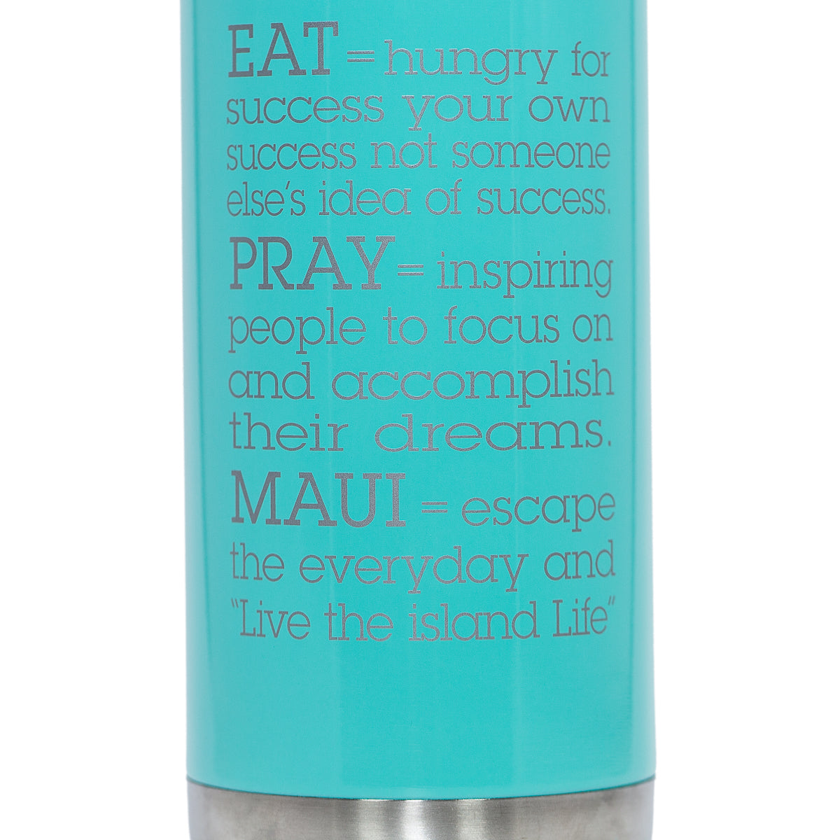 EAT PRAY MAUI® 물병 > MINT