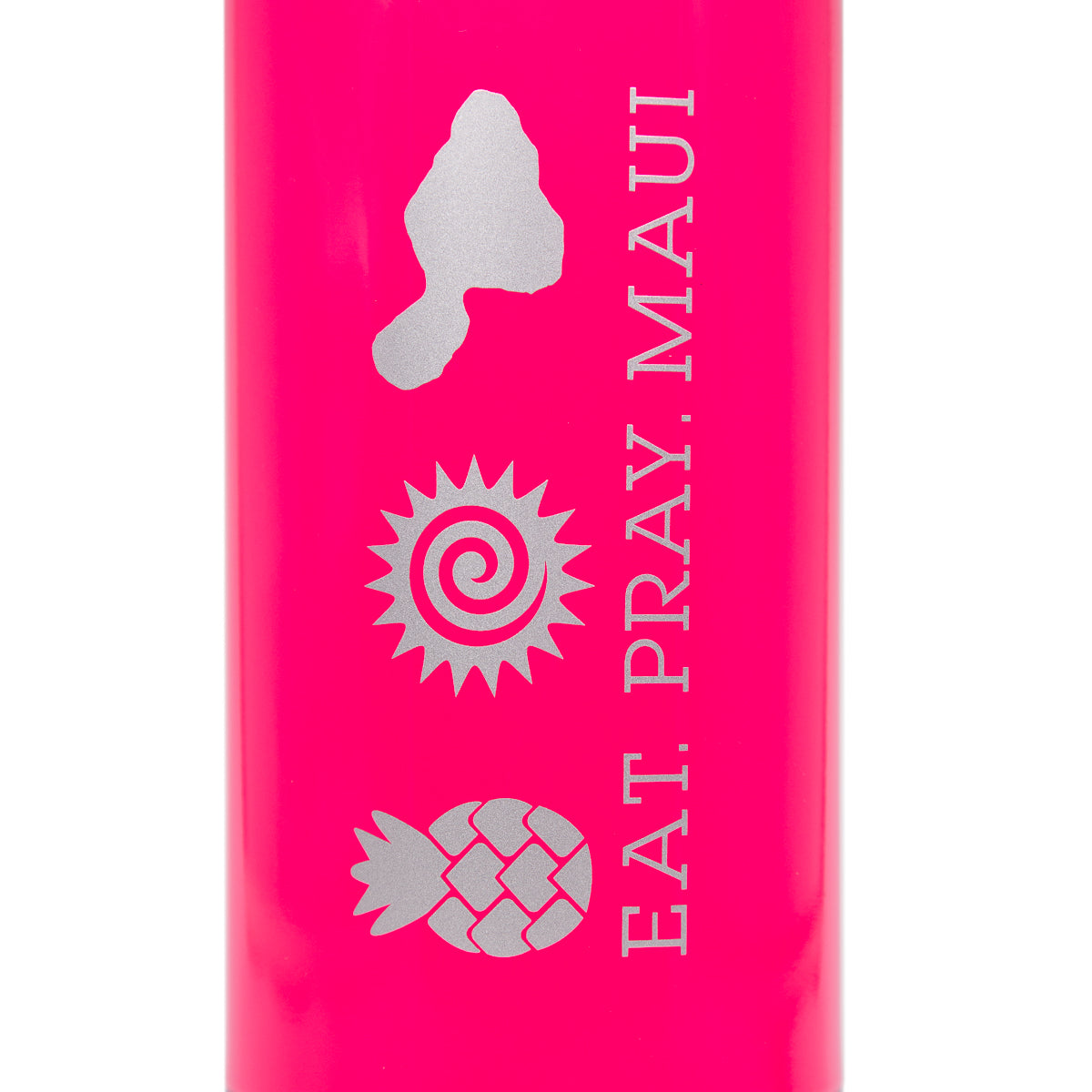 EAT PRAY MAUI® 물병 > 핑크