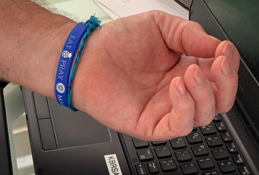 Rainbow State Bracelet > Reflex Blue