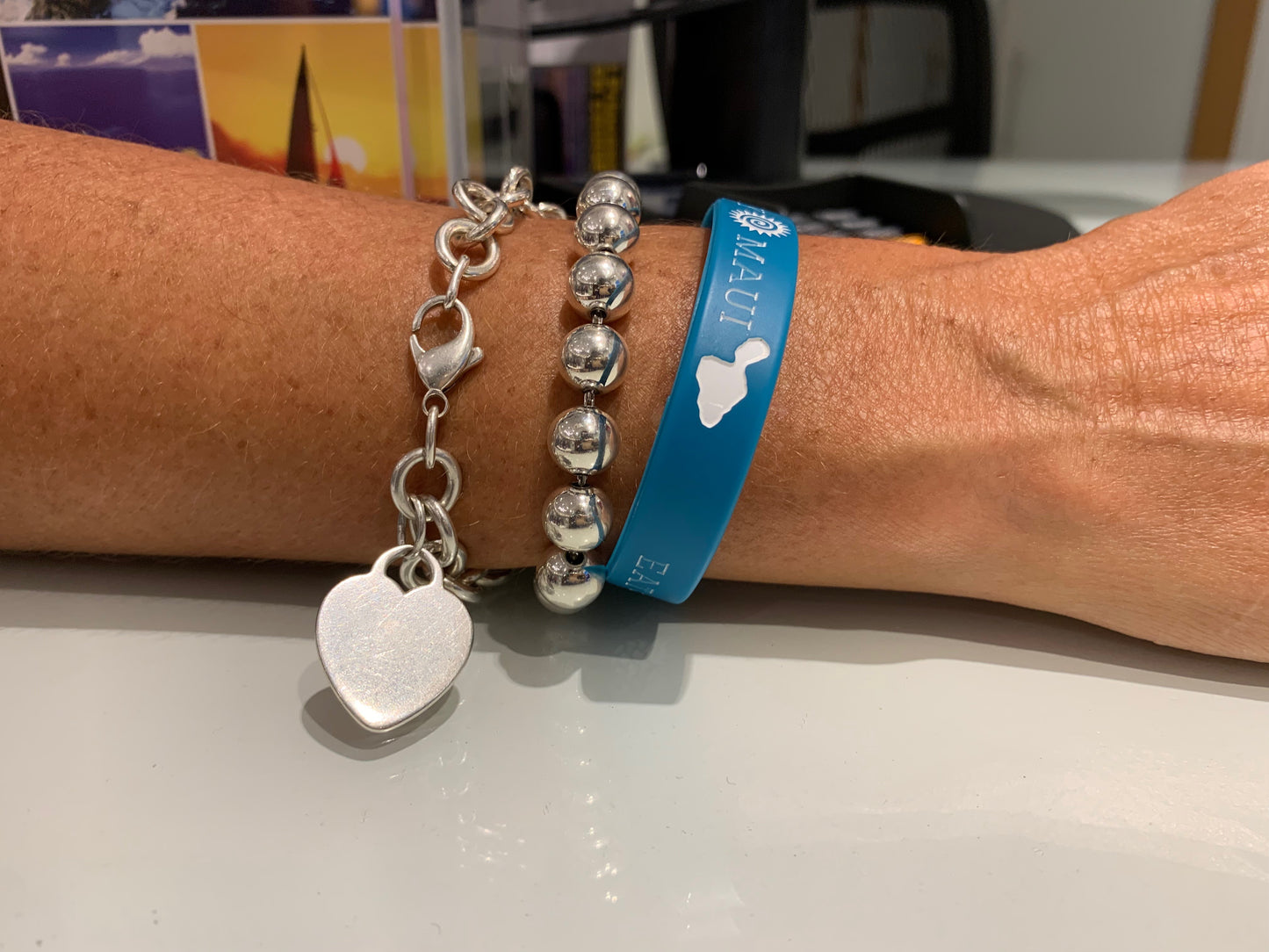Maui Ocean & Reef Bracelet > Aqua