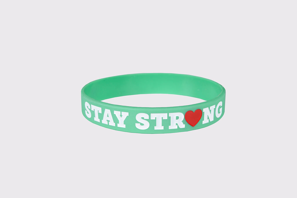 Stay Strong Bracelet > Light Green
