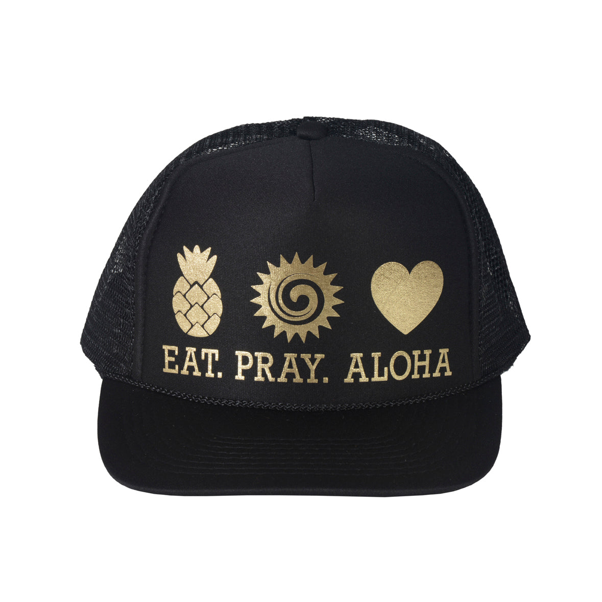 Prestige Black and Gold Trucker