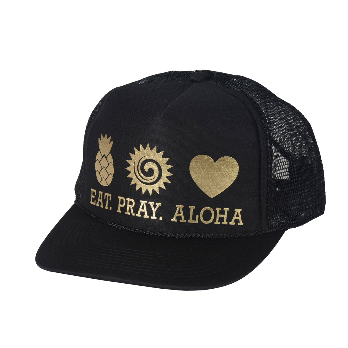 Prestige Black and Gold Trucker