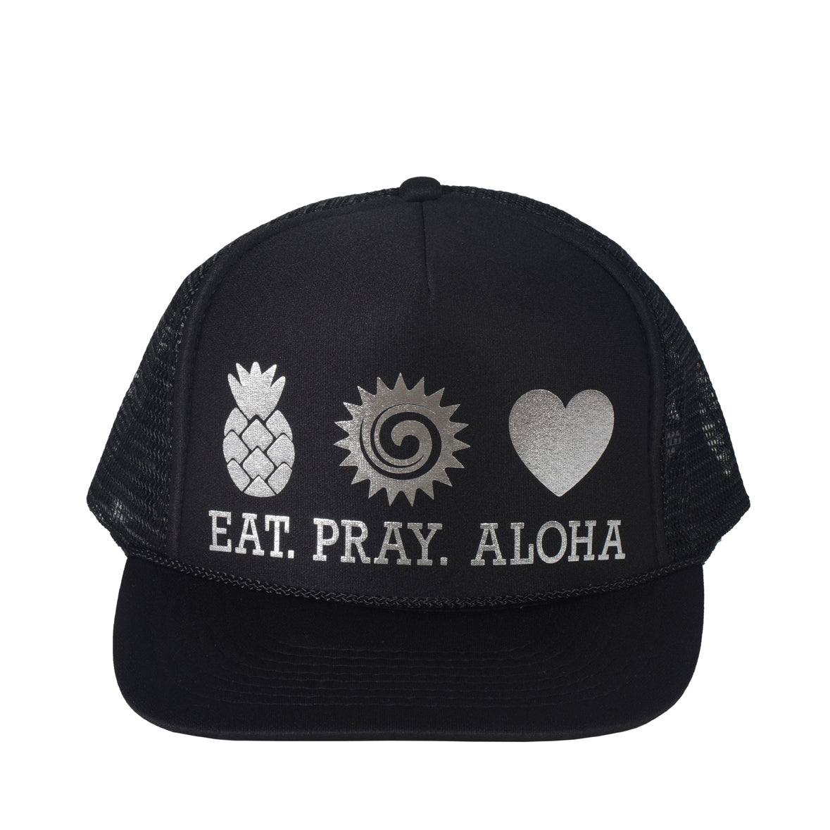 Prestige Black and Silver Trucker