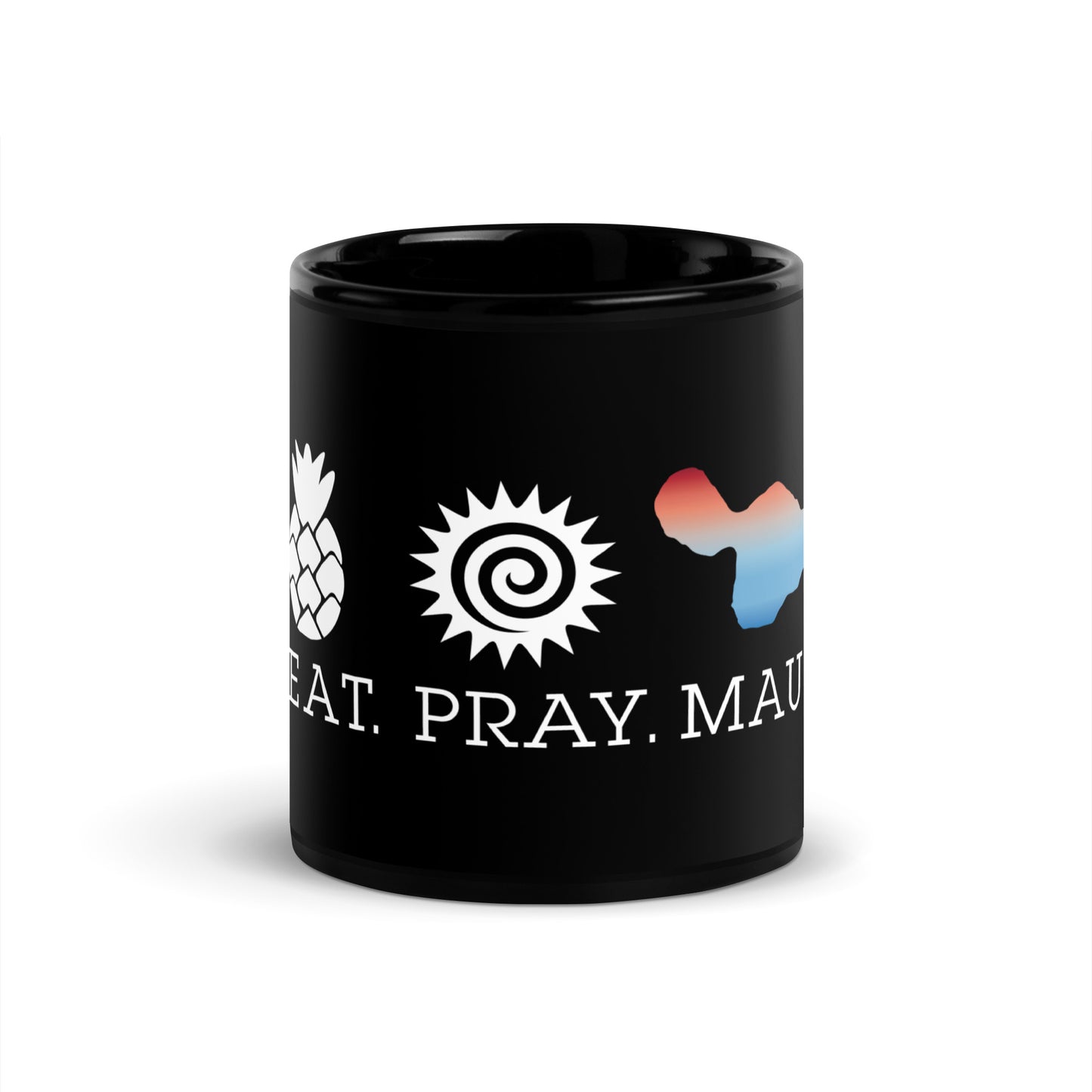 Black Glossy Mug - Multi Color