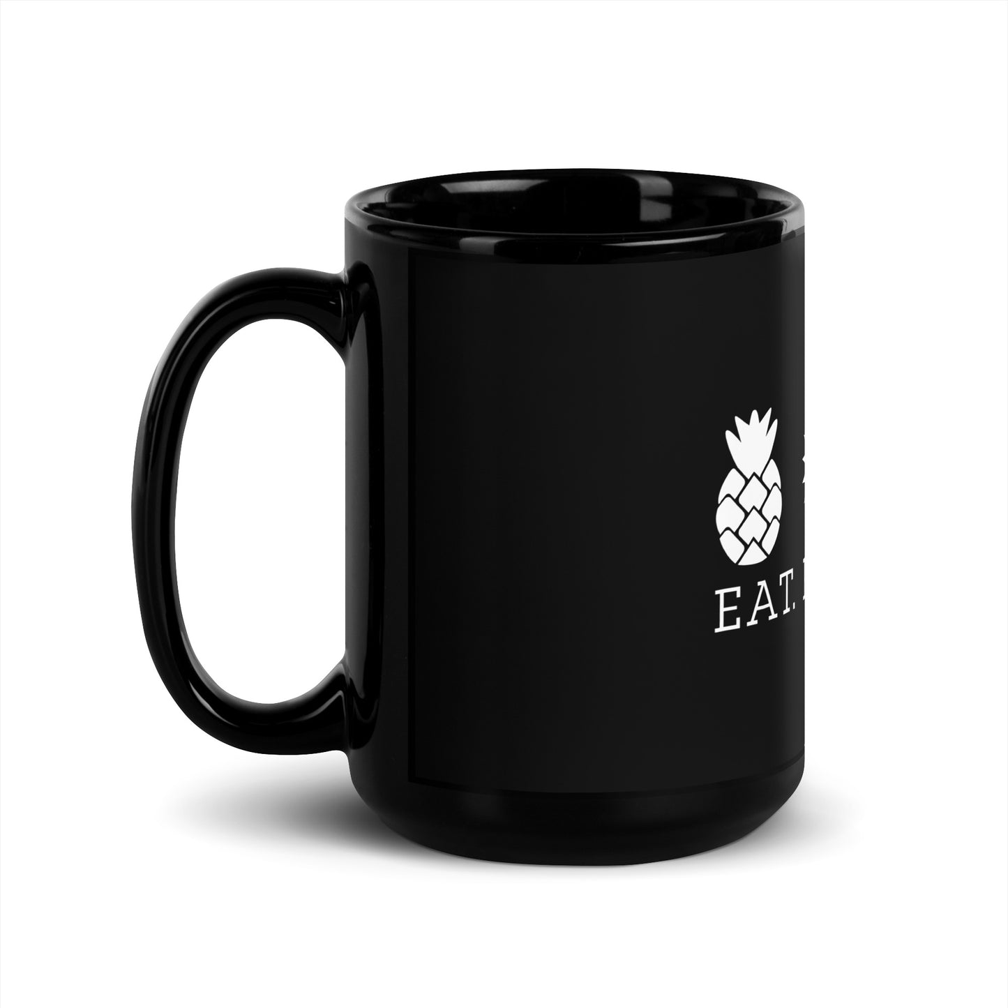 Black Glossy Mug - Multi Color