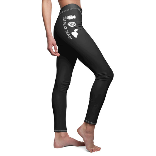 EAT PRAY MAUI Leggings