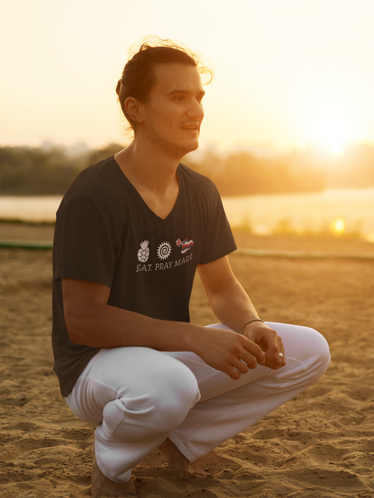 Unisex Short Sleeve V-Neck T-Shirt