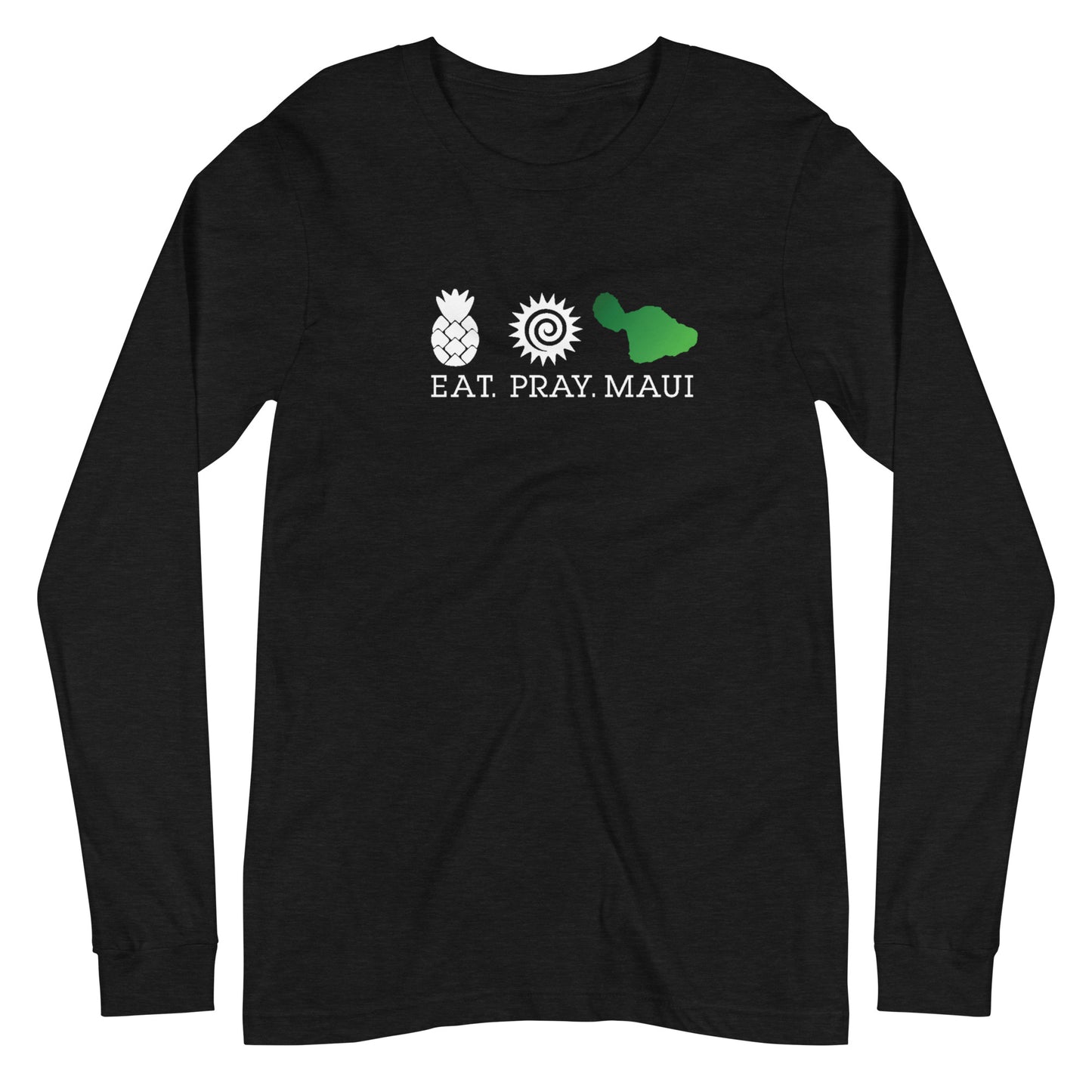 Unisex Long Sleeve Tee Hana Green