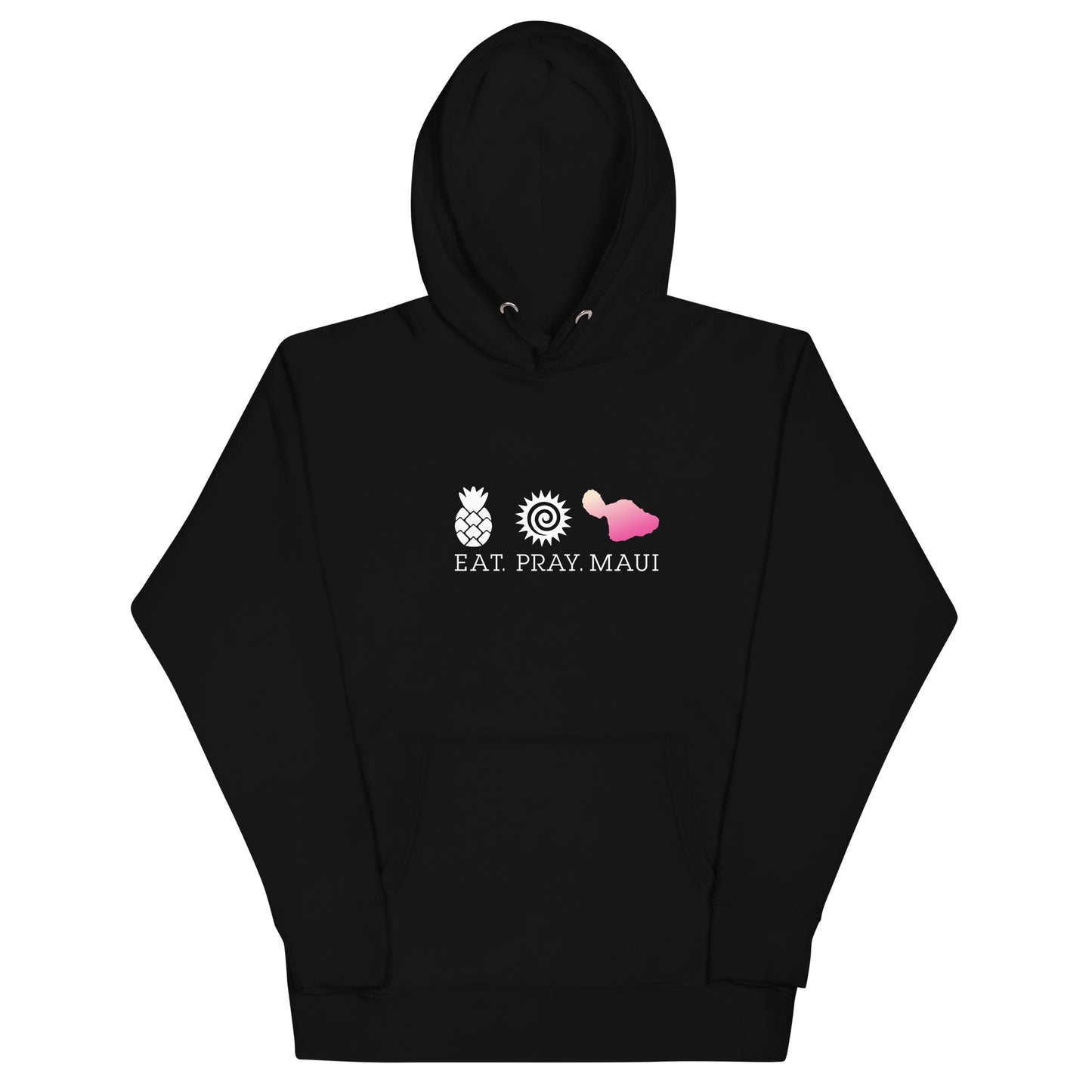Unisex Hoodie Pink Maui Color