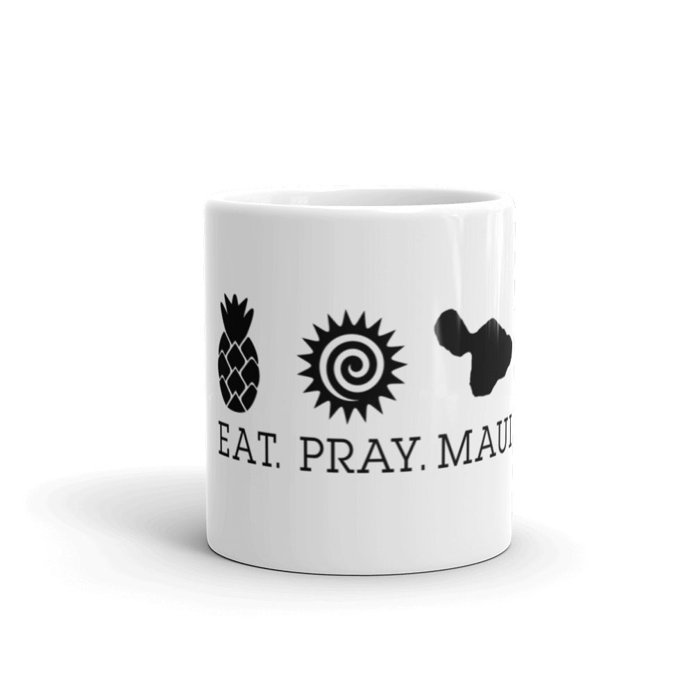 White glossy EPM mug