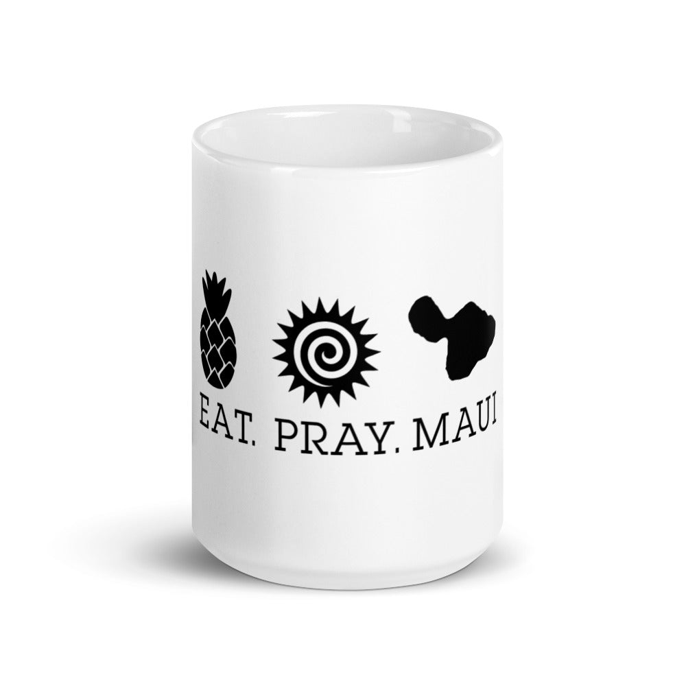 White glossy EPM mug